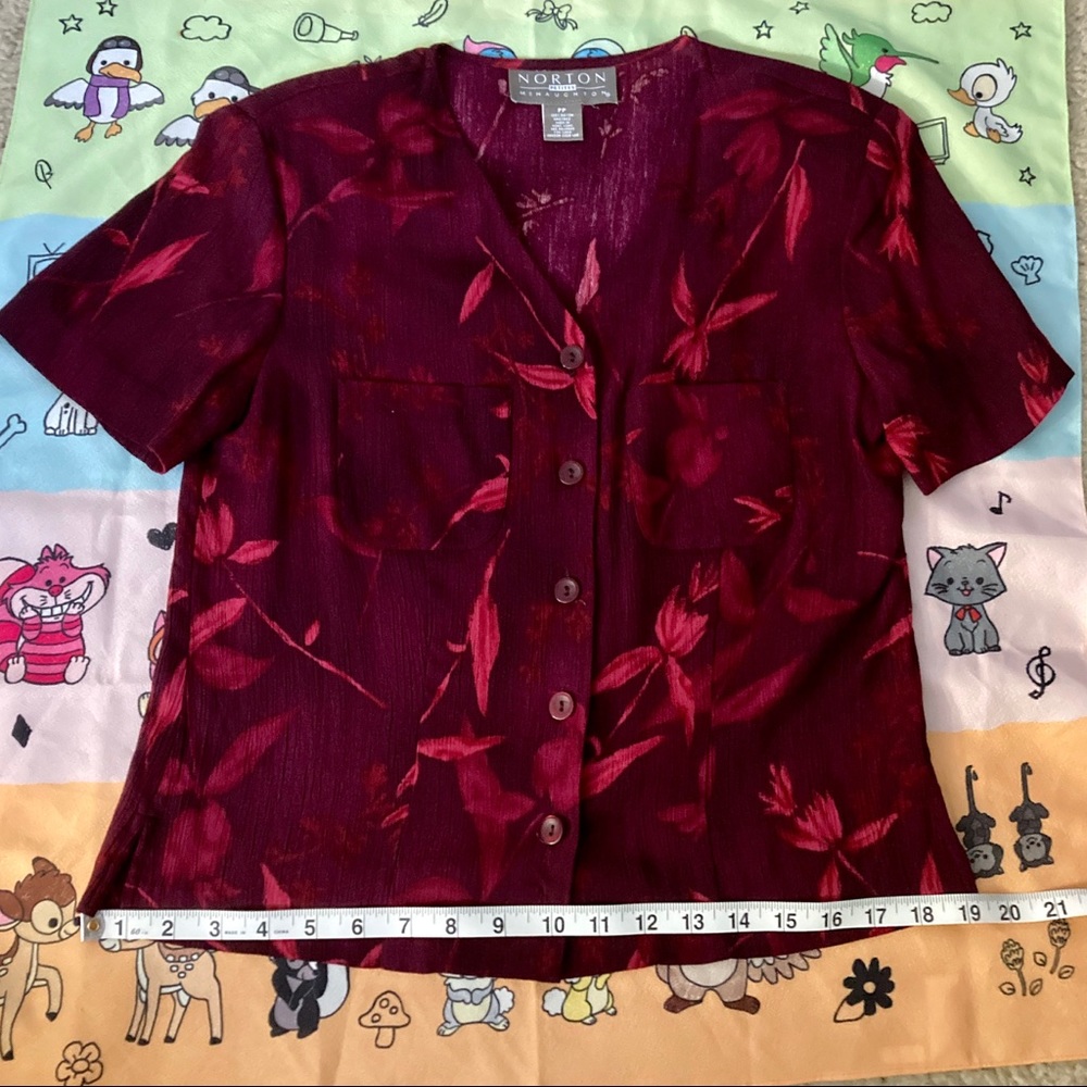 Gifted Norton McNaughton Blouse Size PP